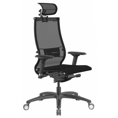 Кресло Samurai Black Edition New (алюминиевое пятилучие)