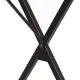 Стол на металлокаркасе BRABIX LOFT CD-008 (ш900*г500*в780мм), цвет дуб натуральный, 641865. Фото товара с разных ракурсов.