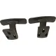Пара т-образных пластиковых подлокотников 682Т для офисного кресла.. Фото товара с разных ракурсов.