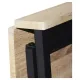 Стол на металлокаркасе BRABIX LOFT CD-001, 800х440х740 мм, складной, цвет дуб натуральный, 641211. Фото товара с разных ракурсов.